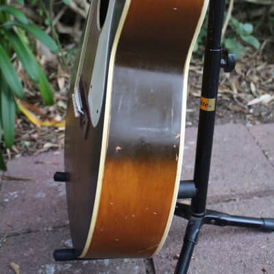 Vintage 1965 Silvertone 600 Series Grand Concert Acoustic Guitar by Harmony USA! image 16
