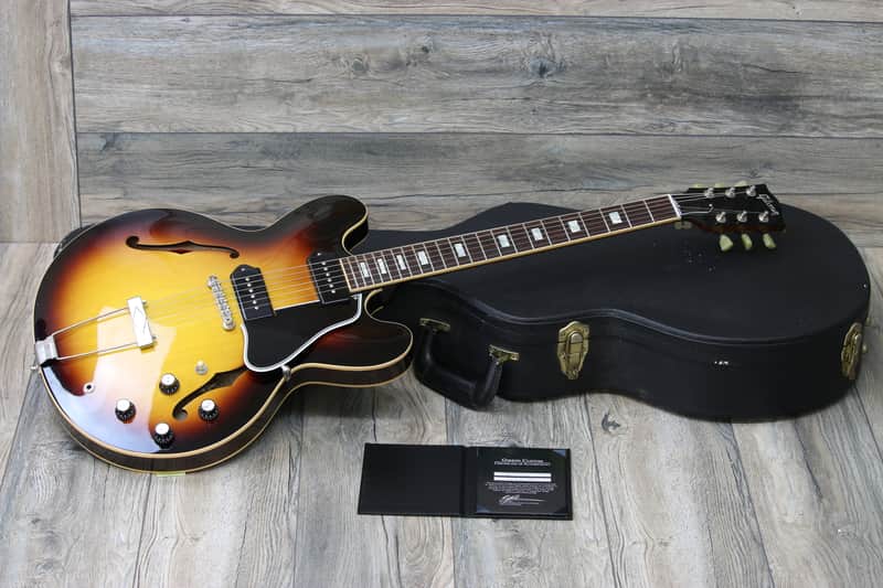 AWESOME! 2010 Gibson Memphis Custom Shop ES-330 Vintage Sunburst + OHSC and COA image 1