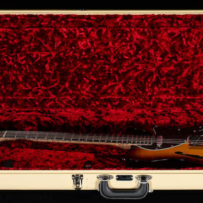 Fender Limited Edition Suona Telecaster Thinline Ebony Fingerboard Violin Burst (286) image 7