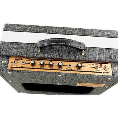 Supro 1695T Black Magick 25W 1x12 Tube Guitar Combo Amp Regular image 4