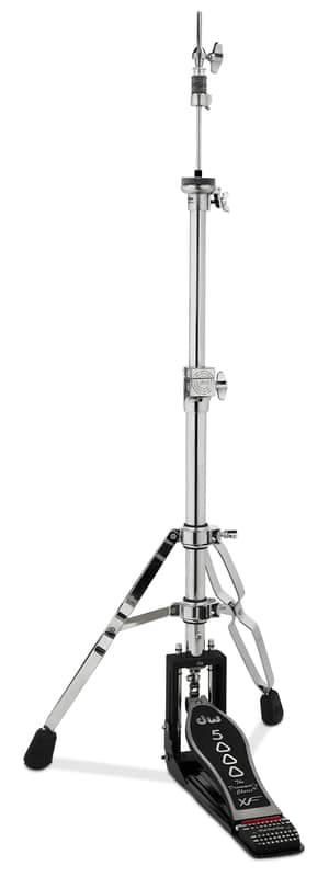 Used DW 5000 Double Braced 2-Leg Extended Footboard Hi Hat Stand - DWCP5500TDXF image 1