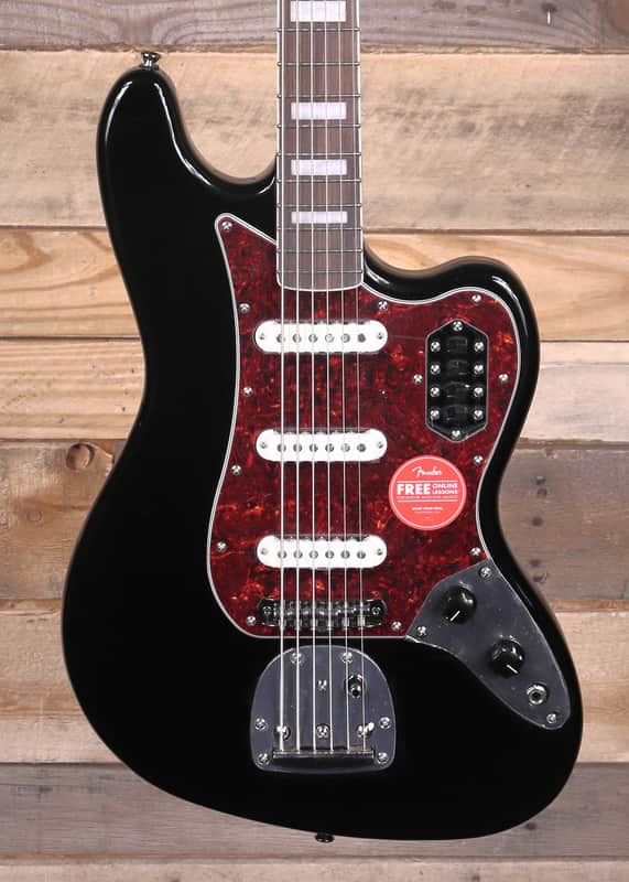 Squier Classic Vibe Bass VI 6-String Bass Black image 1