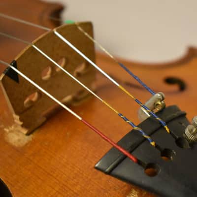 1910 Eduard Reichert Violin w/OHSC + Bow image 17