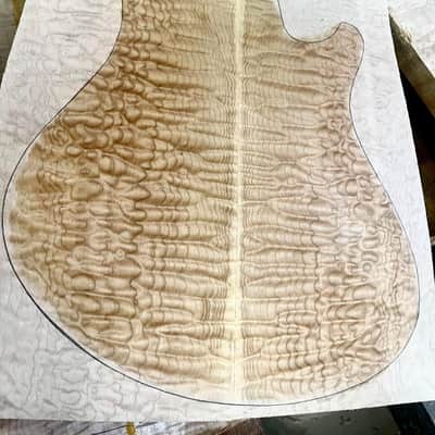 2023 Roscoe  SKB3005  Mastergrade Quilted Maple - Loaded image 3