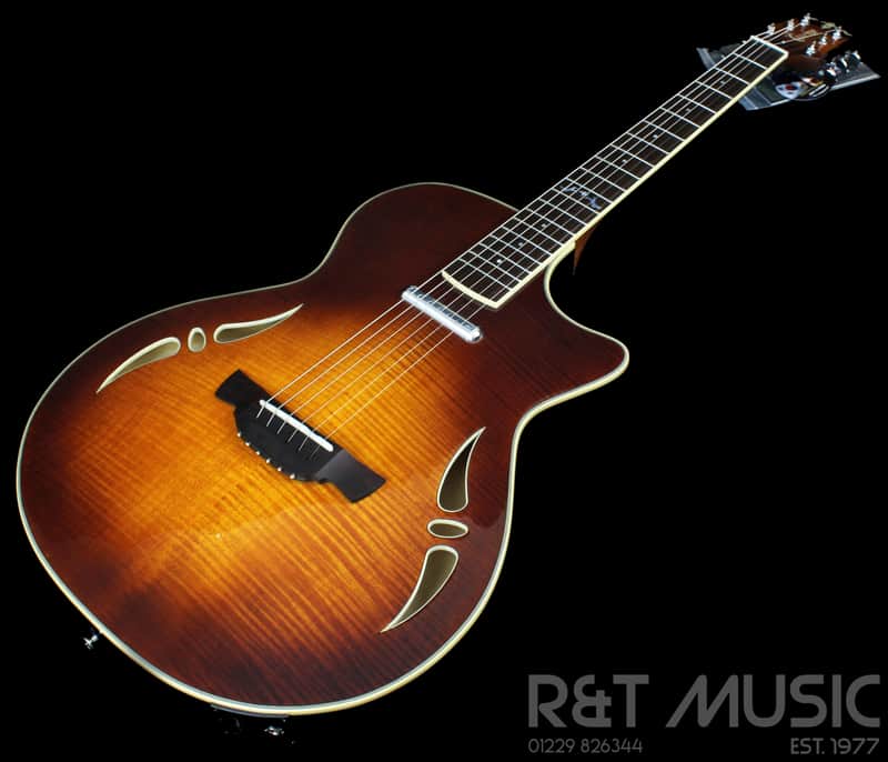 Crafter SA-TMVS Electro Acoustic Guitar in Vintage Sunburst w