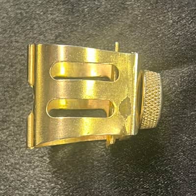 Vintage 1950s Otto Link Metal Alto Saxophone Ligature image 3