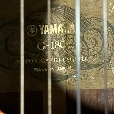 Yamaha G-180 late 60’s Natural image 15