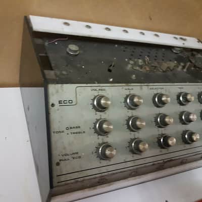 70's TUBE PREAMP ECHO made in ITALY image 2