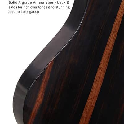 Bromo BAR 3 CE All-Solid Top Traveler Acoustic Guitar image 5