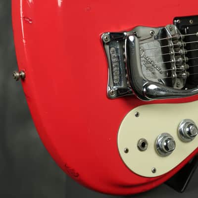 1966 Mosrite "The Ventures" model rare RED!!! image 10