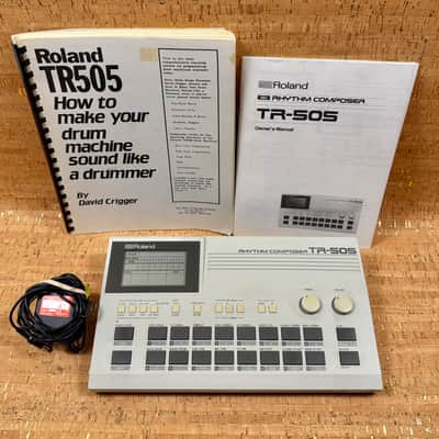Roland Rhythm Composer TR-505 Vintage Drum Machine - w/ Manual