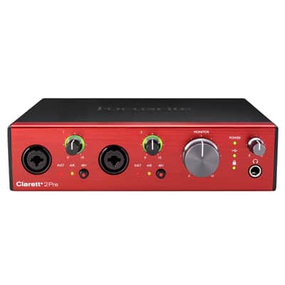 Focusrite Clarett+ 2Pre 10-In / 4-Out USB Audio Recording Interface image 2