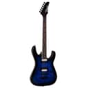Dean MDX Electric Guitar, Quilt Maple, Trans Blue Burst, MDX QM TBB