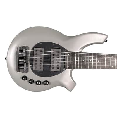 Ernie Ball Music Man Bongo 6 HH, Titan Grey/ Ebony *IN STOCK* image 1