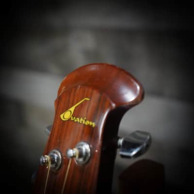 Ovation Pinnacle Vintage 3712 Acoustic Electric Guitar Made in Japan (Used) image 4