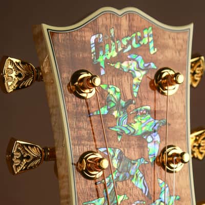 Gibson Dove Custom Shop Exotic Koa Masterpiece Acoustic Guitar Hummingbird image 1