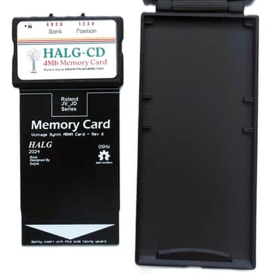 Roland/Akai Memory Data Card 16 x 256MRAM or 8 x 512MRAM -4MB for JD+JV Series image 11