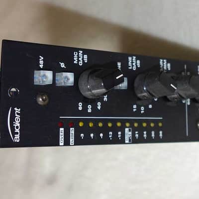 AUDIENT BLACK Mic Preamp Module for Audient BB4 and BR10 Powering Racks (4x Available) image 1