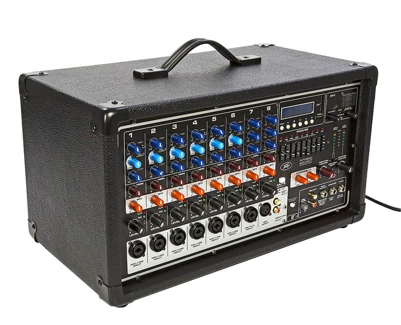 Peavey PVi 8500 Powered Mixer 8 Channel w/ Bluetooth image 1