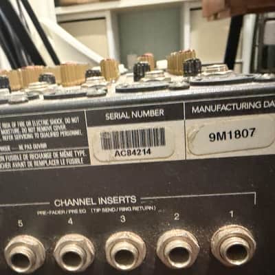 Mackie Micro Series 1402-VLZ 14-Channel Mic / Line Mixer 1997 - 2002 - Dark Gray image 4