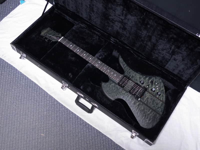 B.C. Rich Mockingbird STQ in Trans Black Satin finish NEW w/ | Reverb