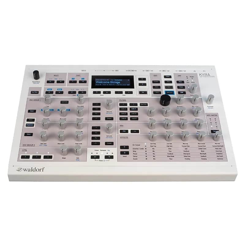 Waldorf Kyra 128-Voice Virtual Analog Desktop Synthesizer 2019 - Present - White image 1