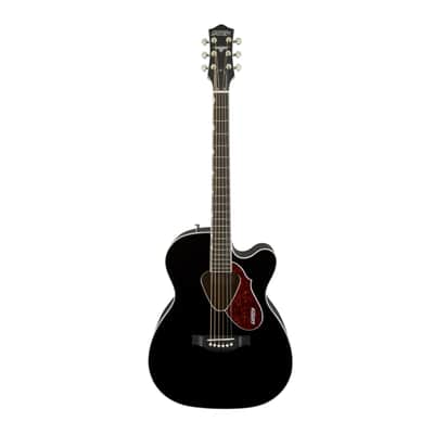 Gretsch G5013CE Rancher Junior Cutaway Acoustic Electric Guitar (Black) Bundle image 2