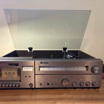 Quasar CS7400 Radio Cassette Turntable Aux Unit — 1970s image 5