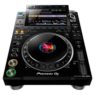 Pioneer AlphaTheta CDJ-3000 Professional DJ Media Player Black image 2