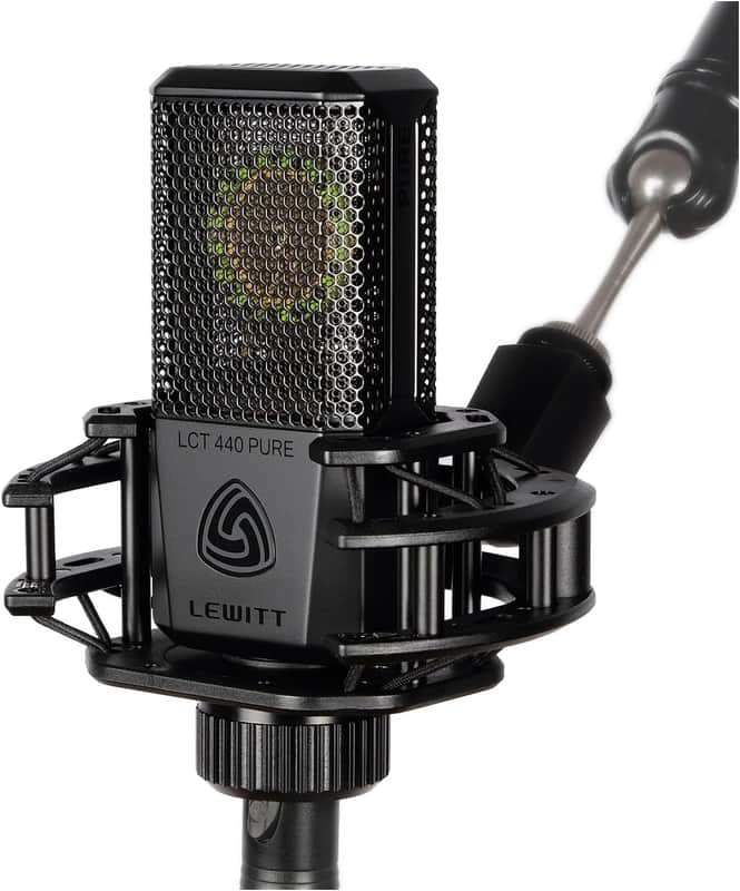 Immagine Lewitt Audio LCT 440 PURE Large-Diaphragm Condenser Microphone+Shockmount - 1