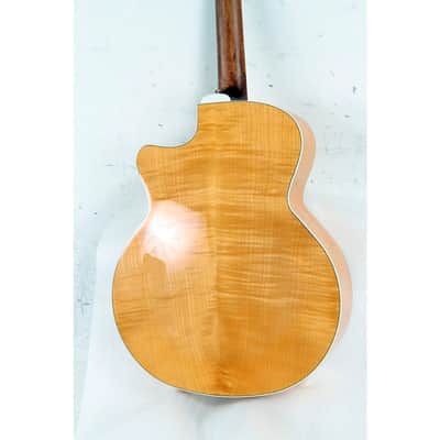 Guild F-2512CE Deluxe 12-String Cutaway Jumbo Acoustic-Electric Guitar Regular Blonde image 4