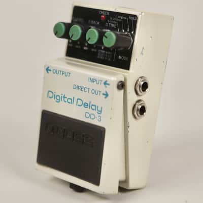 BOSS DD-3 Digital Delay Pink Label – 1990s | Reverb