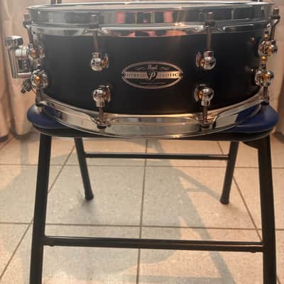 Pearl HEP1450 Hybrid Exotic 14x5" VectorCast Snare Drum 2014 - 2020 - Black image 6