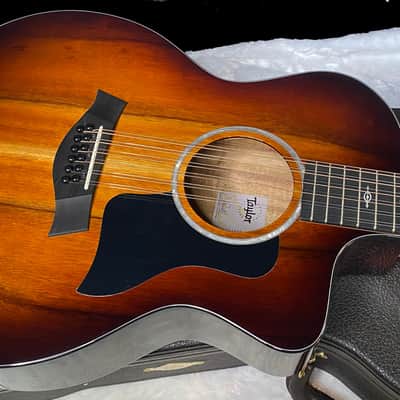 NEW! Taylor 264ce-K DLX Grand Auditorium 12-string Acoustic-Electric Guitar - Shaded Edge Burst - Authorized Dealer - 5.1lbs - G06224 image 1