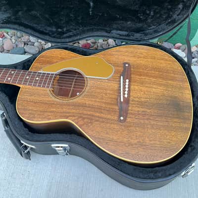 Clean original Fender Newporter 1965 - Rossmeisl design - Mahogany / Natural w/ HSC image 4