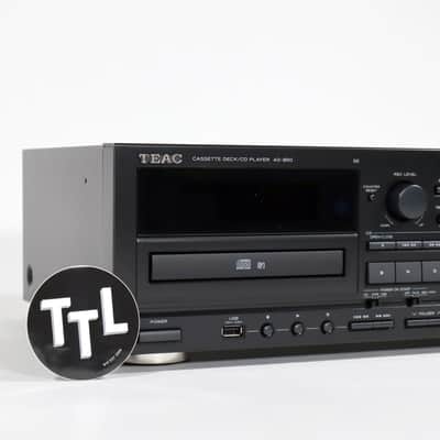 Teac: AD-850 Cassette Player / CD Player / USB Recorder (AD850SEB) - Black image 4