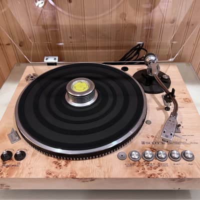 Epic H.H. Scott PS-97XV Handmade Turntable Burl Mappa Poplar Veneer GoRgEoUs Audiophile Flagship image 1