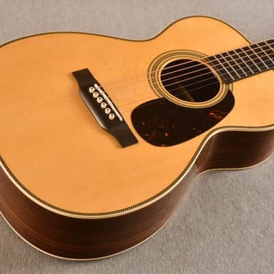 Martin Custom Shop 0 28 Parlor Style Bearclaw Italian Alpine Wild Rosewood #2884374 image 4