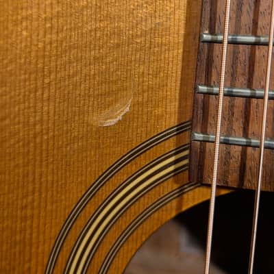 Vintage Japan 1980s Alvarez 5071 Acoustic Guitar Natural w/ OHSC image 9