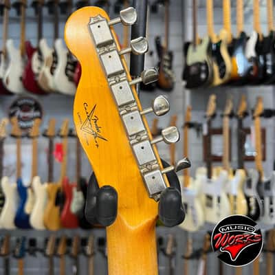 Fender   Custom Shop 2018 Limited 51 Hs Telecaster Relic Antique Nocaster Blonde image 7