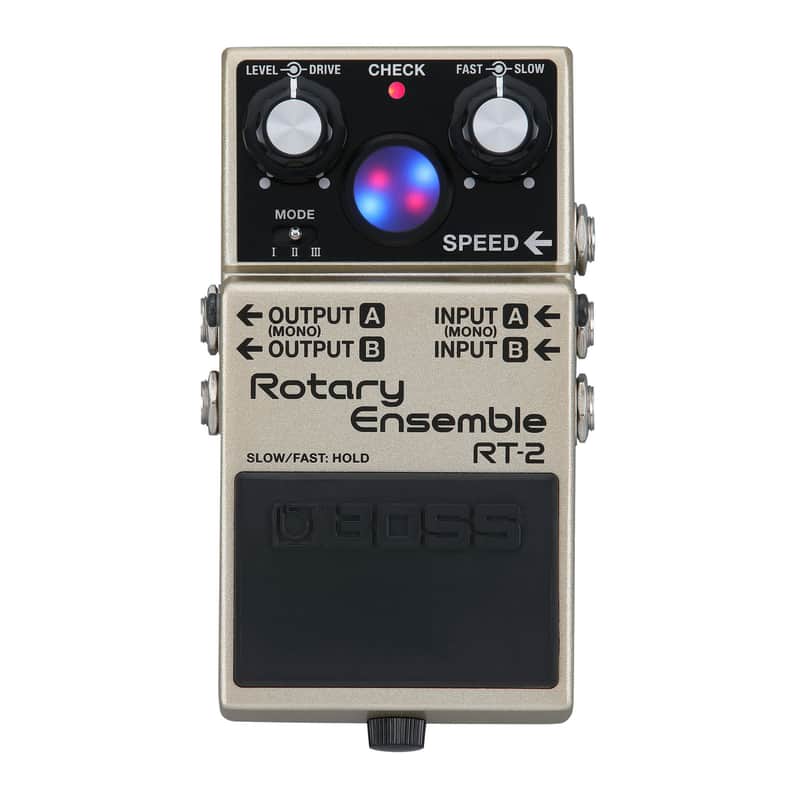 Boss RT-2 Rotary Ensemble Pedal with 32-bit DA Conversion 48 kHz Sample Rate image 1