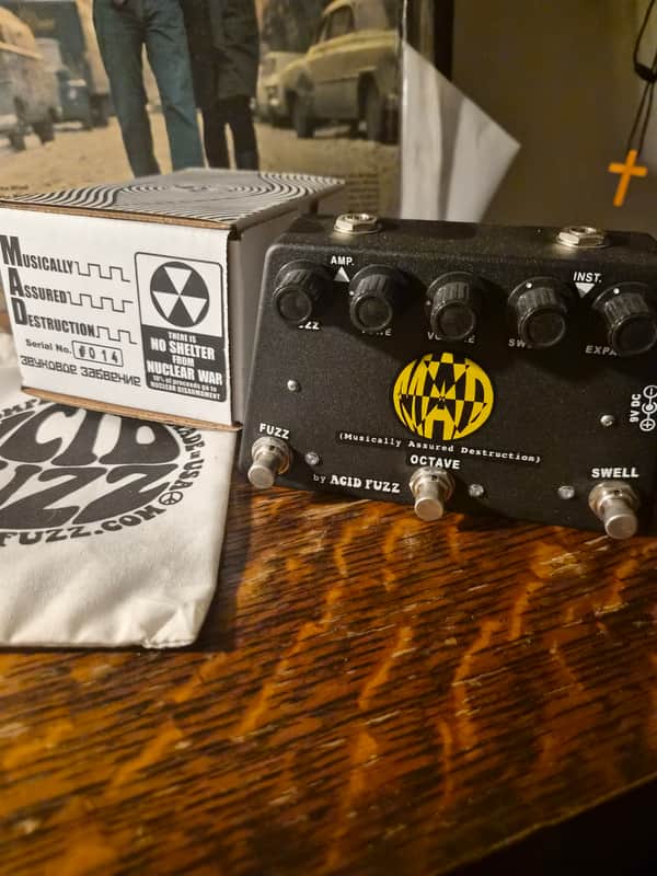 Acid Fuzz M.A.D. Fuzz 2026 - Black image 1