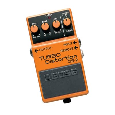 BOSS DS-2 Turbo Distortion Pedal with Handsfree Switching Twin Modes and Built-In Remote Jack, Expanded Range of Distortion image 4