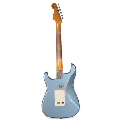 Fender Custom Shop Limited Edition Roasted Stratocaster Super Faded Aged Lake Placid Blue Relic (Serial #XN18647) image 5