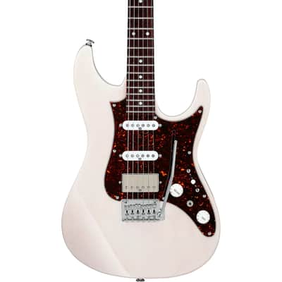 Ibanez AZ Prestige AZ2204N-AWD 6-String Solid Body Electric Guitar with Rosewood Fretboard, Right-Handed, Antique White Blonde image 1