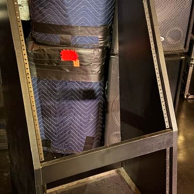 Vintage Middle Atlantic / Raxxess 12U Studio Rack Cabinet - Slanted Desktop/Floor Enclosure - Good Condition image 2