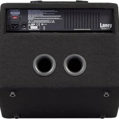Laney Audiohub Combo AH80 80-Watt 1x10" 3-Channel Keyboard Amp / Mixer 2010s - Black image 4
