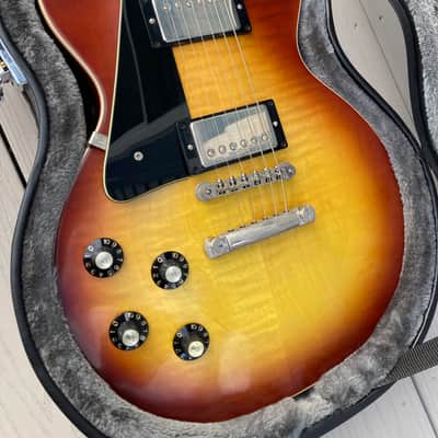 LEFTY Left Handed Gibson USA Les Paul Standard 60s Guitar Iced Tea, ThroBak pick ups, Callaham ABR bridge image 2