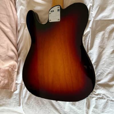 Fender American Elite Telecaster Thinline with Maple Fretboard 2016 - 2019 - 3-Color Sunburst image 3