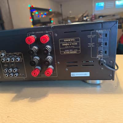Onkyo Integra A-701XD MONSTER 105WPC Integrated Amplifer Very Rare Fresh Service image 11
